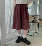 [unisex] Homecar Vintage Pigment Banding Bermuda Pants