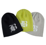 hand logo short beanie