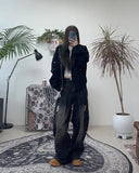 Eldi Fold Damage Denim Pants