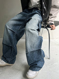 Urmil Washed Wide Denim Pants