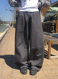 Hote Patch String Cut Wide Pants