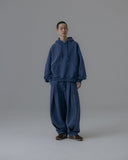 Valley Tuck Washed Sweat Balloon Pants