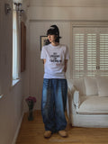 Bolide Washing Baggy Denim Pants