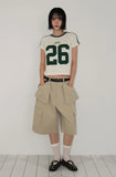 NO.26 TRACK LINE TEE
