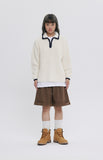LOW GAUGE POLO KNIT