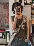 Daisy U-neck Sleeveless