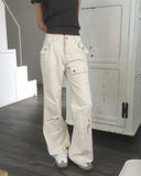 Moody cut pocket bootcut pants