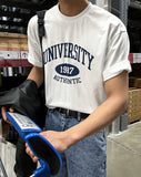 University over T-shirt