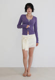 (summer ver.) TWIST BUTTON CARDIGAN