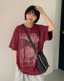 [unisex] Dyupo Printing Over Short Sleeve Tee