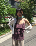 Carbine Dot Hair Kerchief Muffler Scarf