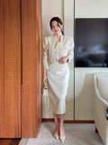 Eve Tweed H-Line Skirt