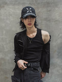 [LANARCH] Destroyed Logo Sleeveless