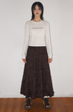 SUEDE WRINKLE LONG SK