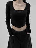 Tove Brushed Cropped T-shirt