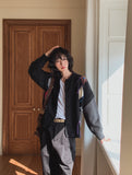 Kido Vintage Argyle Cardigan