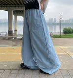 Kikot Nylon Banding Balloon Wide Pants