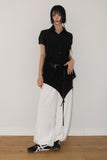 SUMMER FRILL LAYERED SHIRT