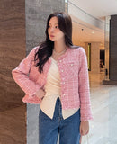 Keaz Surgical Fringe Tweed Jacket