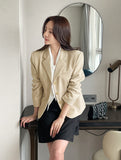 Dains Tailored Collar Short Jacket