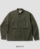 Heavy Washing Big Pocket Work Shirt
