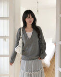 Monin Deep V-Neck Knit