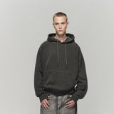 PIGMENT WASHING STITCH HOODY