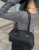Lentz leather square shoulder bag