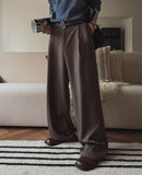 Ray Belted Wide Slacks