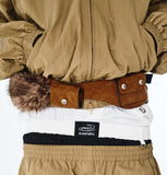 Blanket Pocket Belt + Fur