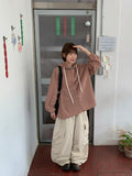 [Unisex] Cohind Banding Diagonal Cargo Wide Pants