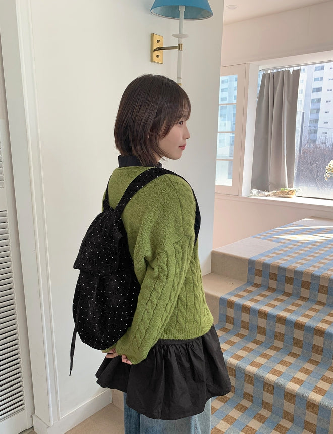【BAON】Toniki Pattern Strap Backpack BAON (バオン) - トニキパターンストラップリュック / Toniki