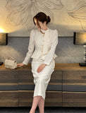 Coel Tie Peplum Blouse