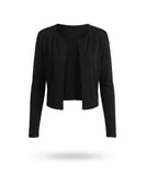 Basic slim button cardigan