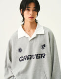 SPORTY GRAR Collar Sweatshirt