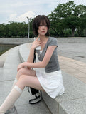 Nose Pocket Training Flare Mini Skirt