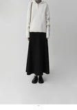 [Premium] Cashmere Knit Hood Half Zip Up