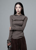 Dry hooded knitwear