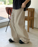 Rikiya Summer Wide Washed Cotton Pants