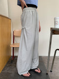 Pinjo Side Button String Banding Pants