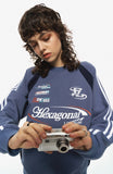 Hexagonal Raglan Sweatshirt
