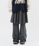 (W) Kyo Pleats Skirt Pants