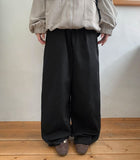 [BAONHAUS] Berun Cotton Straight Banding Pants