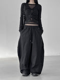 Carpenter Rivet Curved Banding Pants