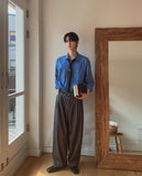 Roarc Two-Tuck Wide Slacks