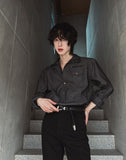 Fronti western herringbone shirt