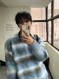 Arc Mohair Stripe Knit