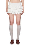 Klein Tiered Mini Skirt
