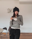 Methi Button Henley Long Sleeve