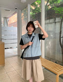 Simtro Summer Check Nylon Vest